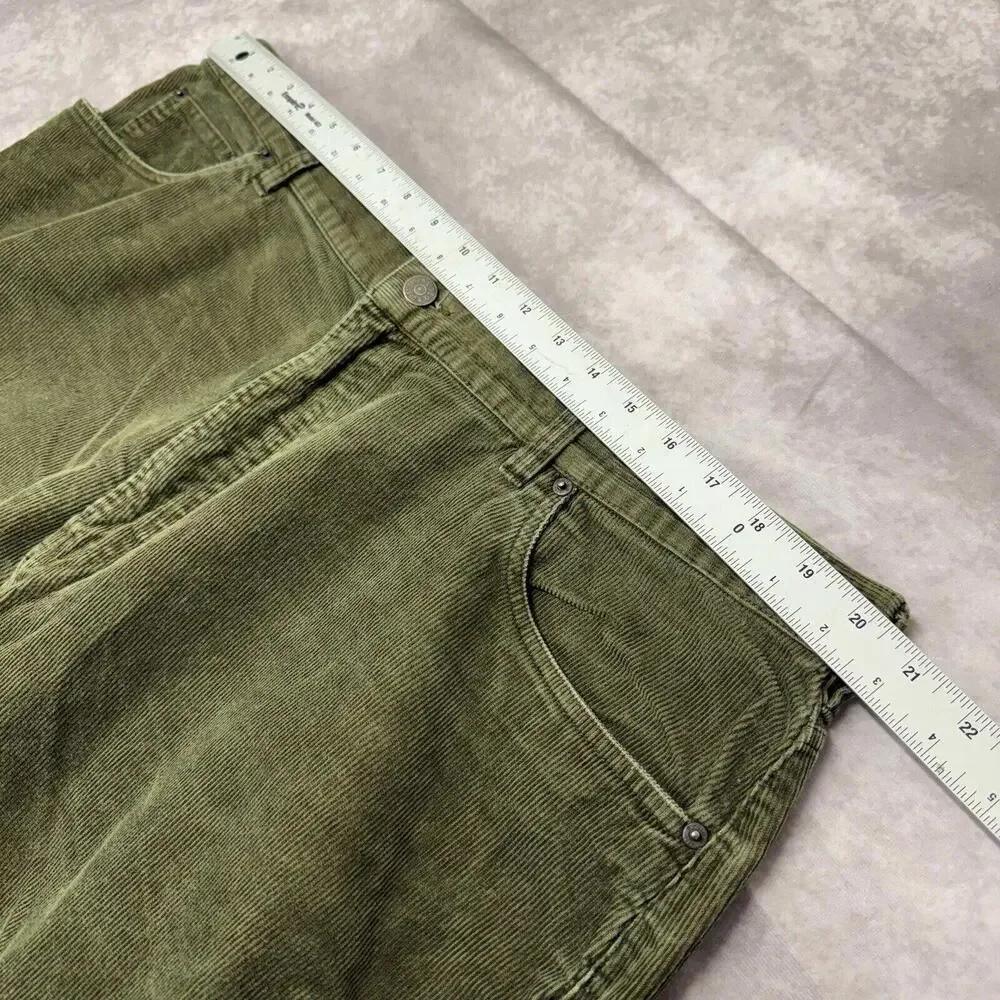 Vintage Ralph Lauren Pants Men Size 40 Brown‎ Corduroy Polo Cords Y2K